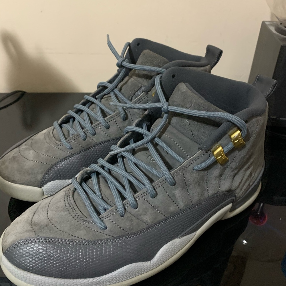 air jordan 12 retro dark grey